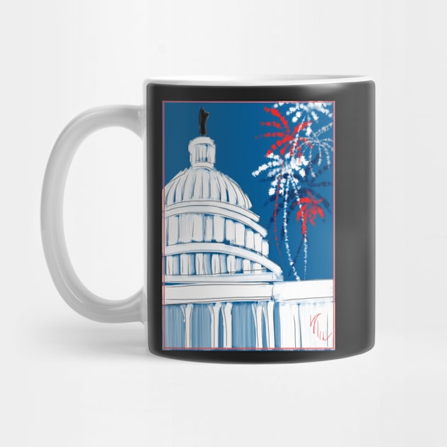 A Capitol Fourth Fireworks by LITDigitalArt